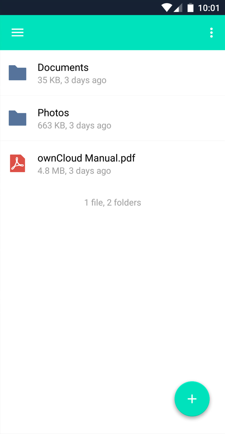 Setting up the ownCloud.online Android app